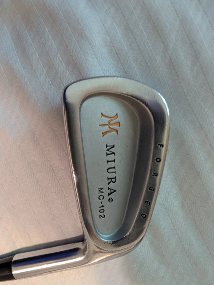 Juego de hierro forjado Miura 4-PW KBS Stiff Flex diestro excelente MC 102 / CB 202 Foto 2 de 4