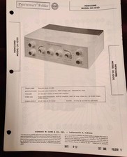 Vintage Photofact, Newcomb Model Co-1020.   B14