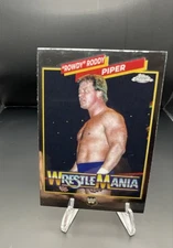 2025 Topps Chrome WWE - Wrestlemania Recall Roddy Piper #WM-RP
