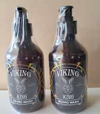 2-Pack Viking King Beard Wash 10oz Each NEW Sealed Men's Grooming