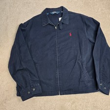 Polo Ralph Lauren Mens Bi-Swing Windbreaker Jacket XXL Aviator Navy 1471628BPT