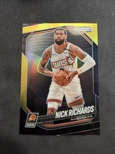 2024 Prizm Black Nick Richards #233 Black Gold /5 Phoenix Suns