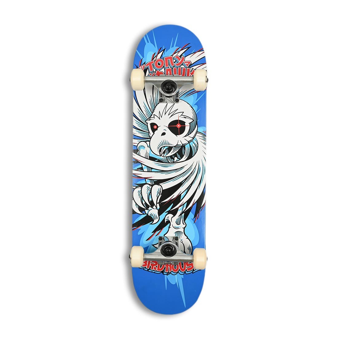 Birdhouse Tony Hawk Spiral 7.75"" Complete Skateboard - Blue