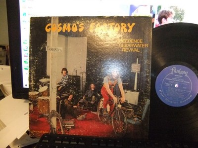CREEDENCE CLEARWATER REVIVAL COSMO'S FACTORY LP ON FANTASY   RECORDS