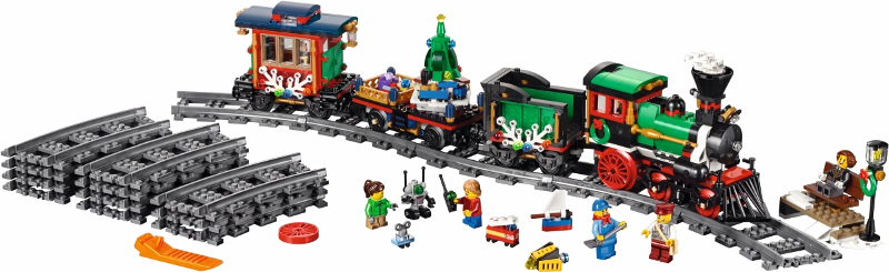 LEGO Creator: Winter Holiday Train (10254) Christmas Set - 100% Complete vgc