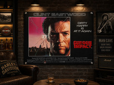 Sudden Impact Rare & Original Film Cinema Movie Quad Poster 40 x 30 inches