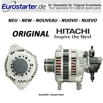 Lichtmaschine 45A Neu OE Hitachi LR140-714 für *** Yanmar 3Tne88 Volvo Takeuchi