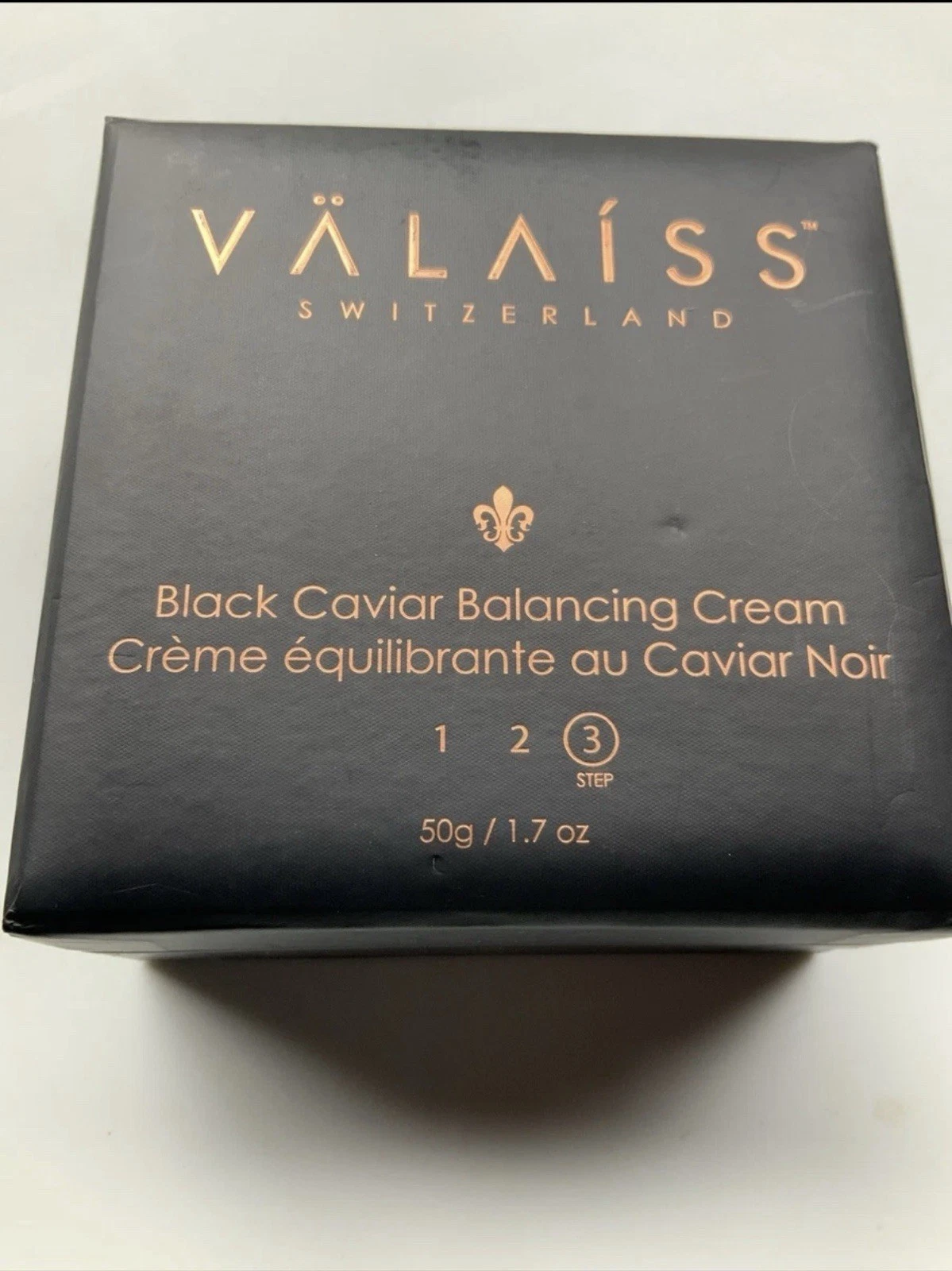 Valaiss Black Caviar Balancing Cream Step 3- 50mL 1.7 oz NEW