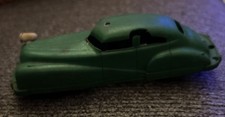 1950 Acme Police Patrol Car Green Plastic Vintage Made In USA