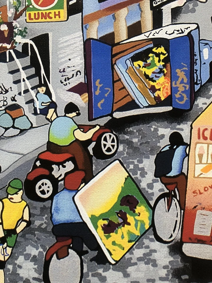 Pergola Linnea SOHO Éd. Limitée 3D Signée À La Main 81x62cm - Photo 2/4