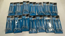 [Lot of 14] Crawford  2 Pack Double Arm Straight Hook, 4 In. Double Arm