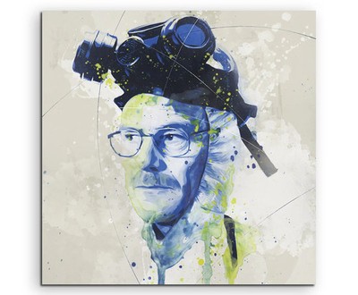 60x90cm BB Heisenberg Aqua 90x60 cm Aquarell Kunstbild