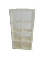 Ikea Huset Mini White Kallax Shelves Shelf 1:6 Doll Size 7x4x2