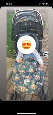 'CATH KIDSTON'-MACLAREN FOOTMUFF floral cosy toes puchair buggy pram