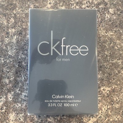 Calvin Klein ck free for men Eau de Toilette Spray 3.3 fl oz / 100 ml