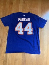 Jean-Gabriel Pageau New York Islanders Fanatics Authentic T-Shirt Blue Large
