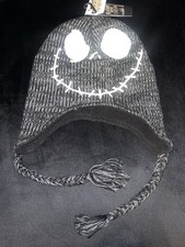 Disney Nightmare Before Christmas Jack Skellington Laplander Beanie Hat