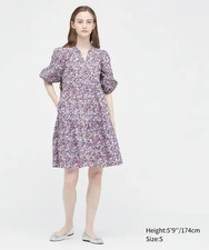 Uniqlo Paul & Joe Cotton Tiered Dress Size S Pockets