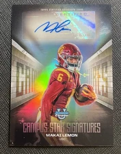 2025 Bowman U Chrome #CSS-ML Makai Lemon Campus Stars Refractor SP Auto RC 🔥