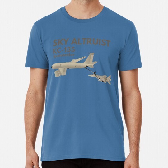 Kc 135 Airplane Refueling Jetfighter Size S to 5XL Made in the USA T-Shirt