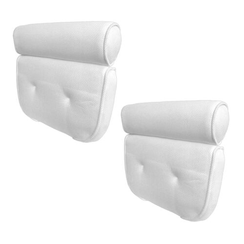 Set of 2 Bathtub Cushion Bathroom Cushion Headrests - Picture 1 of 5