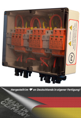 Generatoranschlusskasten / GAK / Solar Anschlusskasten / 3-String / MC4 / T2 /VS