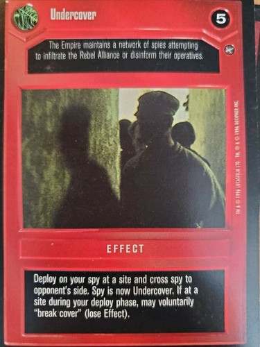 Star Wars CCG BB Limited A New Hope SINGLES 2nd TIER Choose Your Card SWCCG - Picture 43 of 49