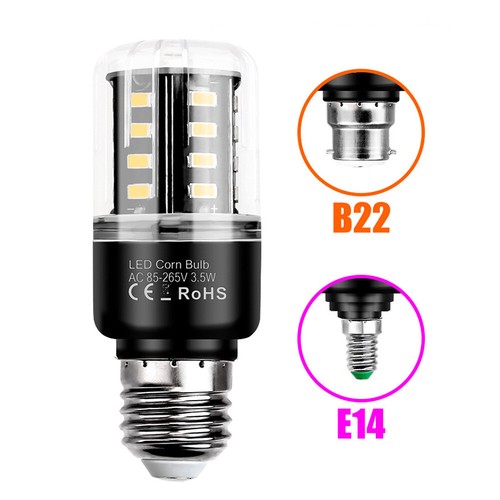 E27 E14 B22 3.5W 5W 7W 9W 12W 15W20W LED Corn Bulb 5736 Spot Light Lamp lighting - Picture 12 of 21