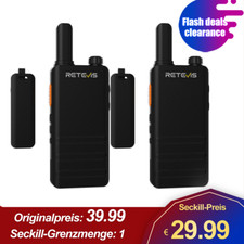 Retevis B63H PMR446 Walkie Talkie 1620mAh VOX Zwei-Wege-Radios Notfallalarm