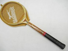 VINTAGE SLAZENGER "SUPER" WOODEN TENNIS RACQUET. ANTIQUE / DISPLAY. WELL KEPT