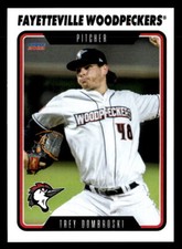 Trey Dombroski 2023 Choice Fayetteville Woodpeckers #20 Fayetteville Woodpeckers