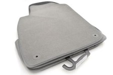 Fußmatten A6 S6 C5 4B Audi Original Qualität Velours Autoeppich 4x grau NEU