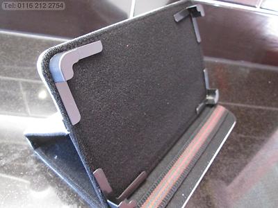 Weiße sichere Multi-Winkel Hülle/Ständer für Asus 16GB Google Nexus 7 1. Gen