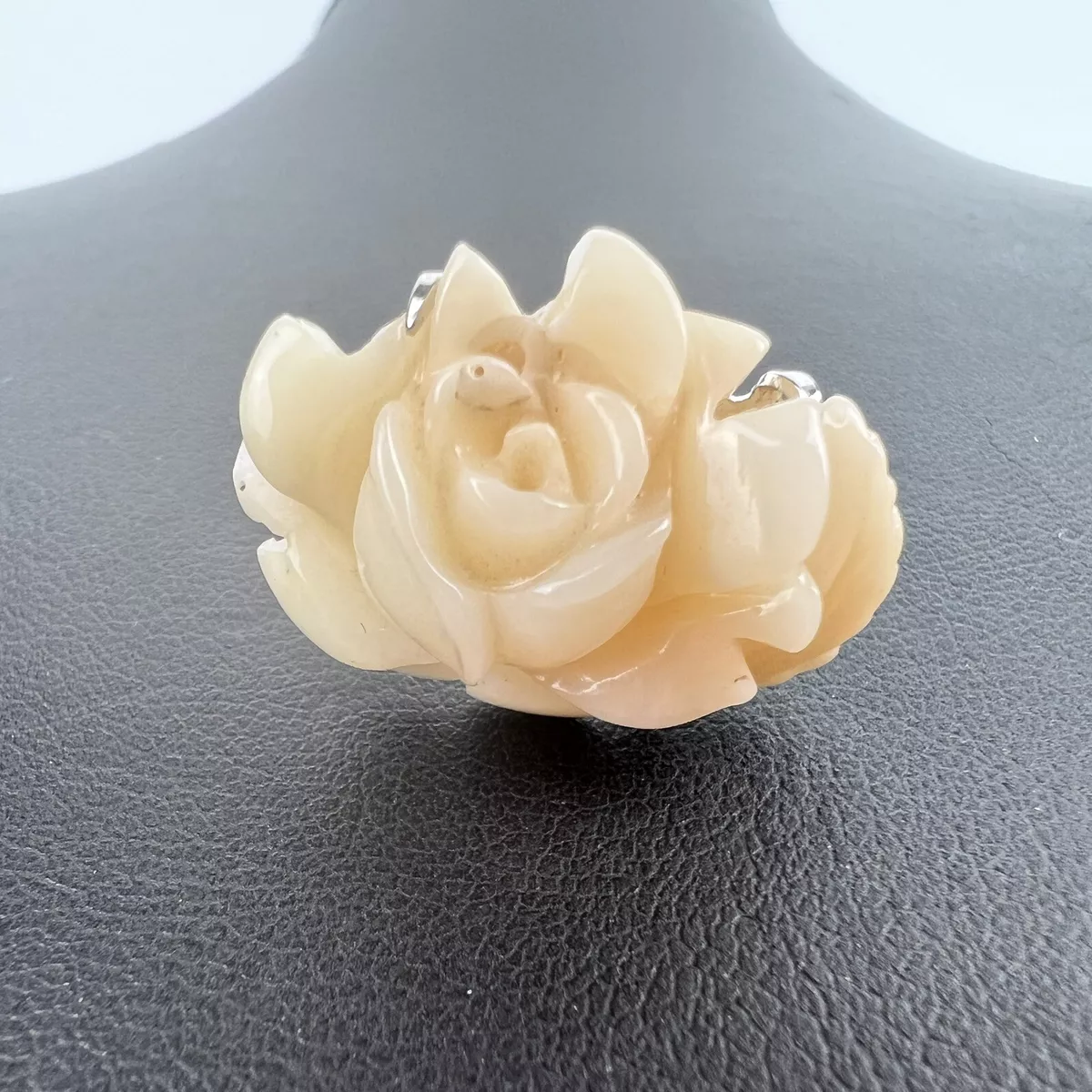 Coral on sale rose ring