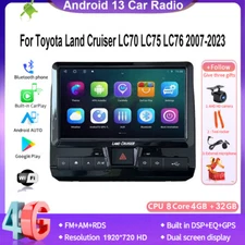Android 13 Car Stereo Radio For Toyota Land Cruiser LC70 LC75 LC76 2007-2023 GPS