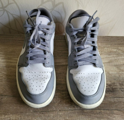 Nike Air Jordan 1 Low Vintage Stealth Grey Schuhe Sneaker Gr. 45