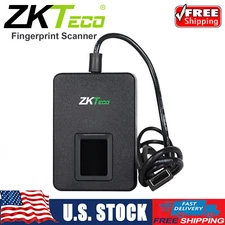 ZKTeco Live-10R Biometric Fingerprint Reader 32 MB USB Optical Scanner Sensor