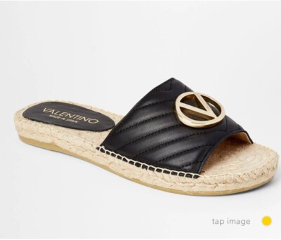 VALENTINO By Mario Valentino Spa Italy Slides Size 8 US/38  display picture 3