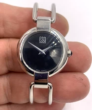 ESQ watch BY Movado women's E5364 Swiss quartz god condition Working warranty