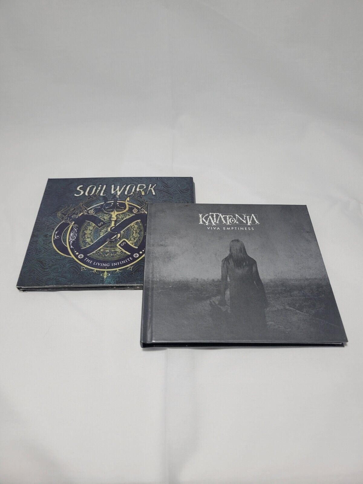 Soilwork Katatonia CD Swedish Metal Lot Viva Emptiness The Living Infinite Album