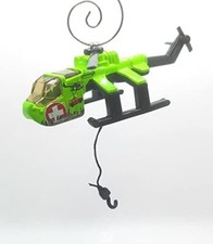 Christmas Ornament for Helicopter Airlift Cargo Green