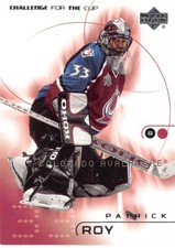 2001-02 Upper Deck Challenge For The Cup Patrick Roy #20 NM/MT AVALANCHE