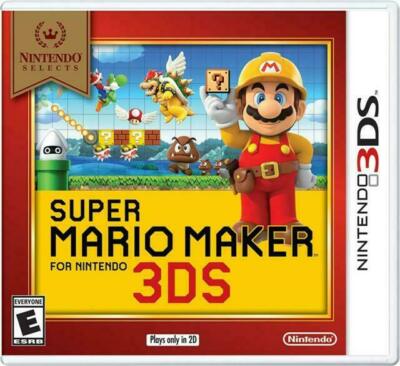 Nintendo Selects: Super Mario Maker (Nintendo 3DS, 2016)