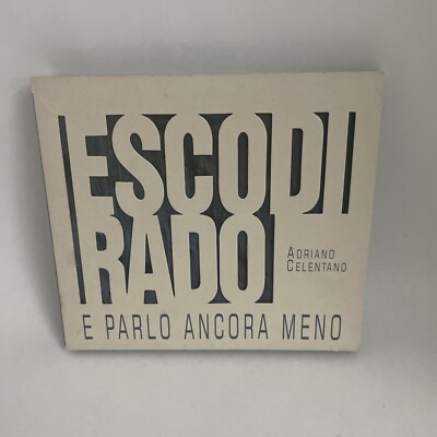 Adriano Celentano - Esco di Rado E Parlo Ancora