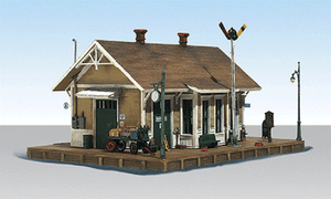 Ho Woodland Scenics construido y listo 5023 Dansbury Depot Nuevo en Caja Ho Woodland Scenics construido y listo 5023 Dansbury Depot Nuevo en Caja
