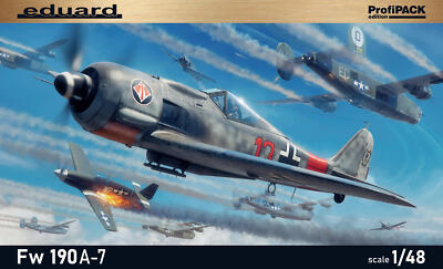 EDUARD 82138 1:48 Fw 190A-7 [PROFIPACK edition] Plastic Model Kit