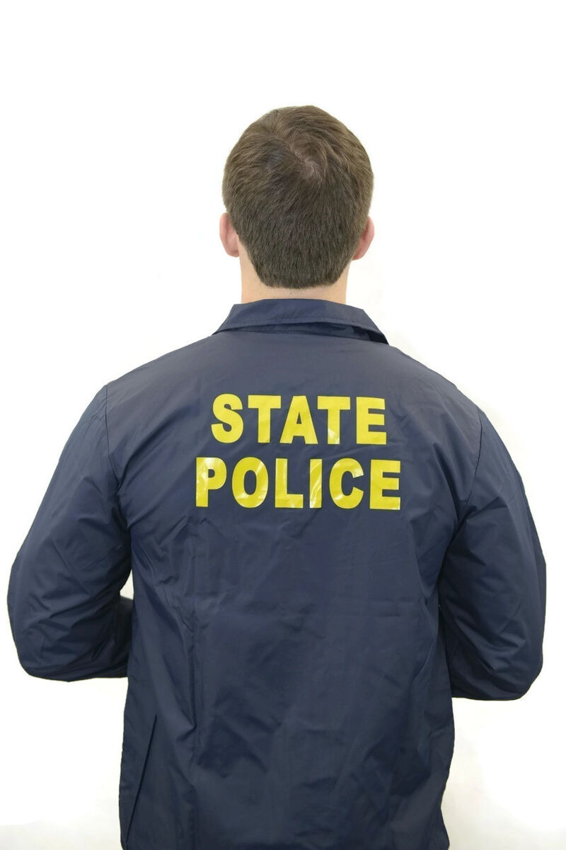 TRUE DETECTIVE JACKET Louisiana Police windbreaker state
