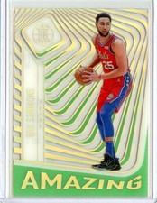 2020-21 Panini Illusions Amazing Emerald #8 Ben Simmons