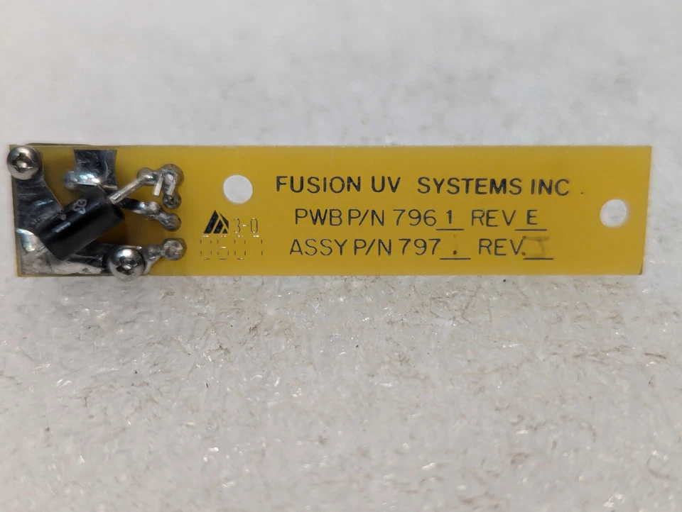 Fusion UV Systems PWB 7961 Assy 7971 Used For UV Gel Head. PC Board Mini - Image 2 of 4