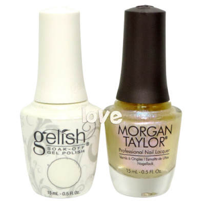 Gelish Gel Nail Polish 0.5oz Gel Color Duo #933- Izzy Wizzy Let_s Get Busy